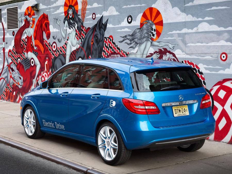  Mercedes-Benz B-Class Electric Drive 2014 года  (US) (фото 44 из 59)